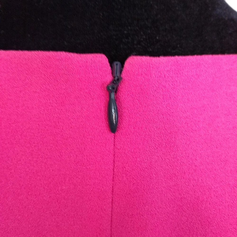 NWT Vince Camuto Navy Colorblock Sleeveless Wide-Leg Jumpsuit Sz 6 Pink Red - Picture 11 of 14